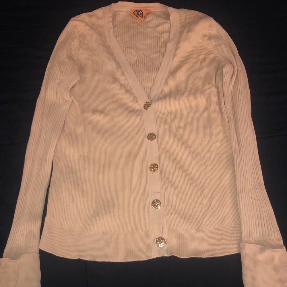 COPY - Tory Burch emblem button cardigan